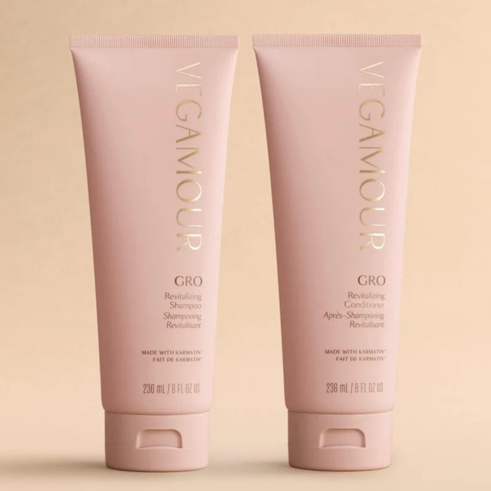 VEGAMOUR GRO Revitalizing Shampoo and Conditioner set New and Sealed!